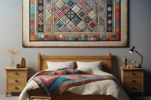 Colchas de patchwork: Color y creatividad en tu cama.
