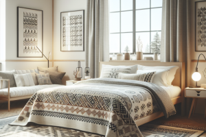 Colchas nórdicas: El toque escandinavo para tu dormitorio.