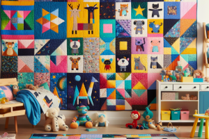 Colchas para niños: Diseños divertidos y funcionales.