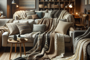 Mantas decorativas: Estilo y elegancia para tu hogar.