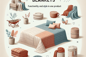 Mantas multiusos: Funcionalidad y estilo en un solo producto.