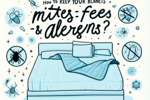 ¿Cómo mantener tus mantas libres de ácaros y alérgenos?